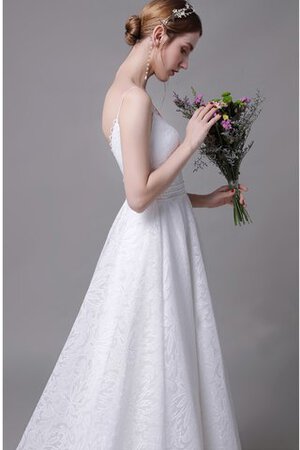 Robe de mariée longueur au ras du sol honorable fermeutre eclair classique serieuse - Photo 3