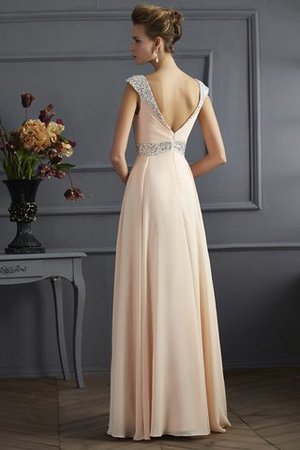 Robe de soirée longue avec chiffon ligne a de princesse longueru au niveau de sol - Photo 2