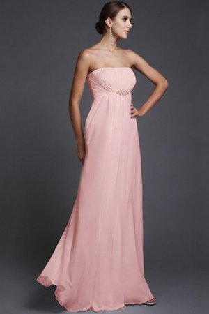 Robe demoiselle d'honneur longue jusqu'au sol de princesse avec zip de bustier - Photo 20