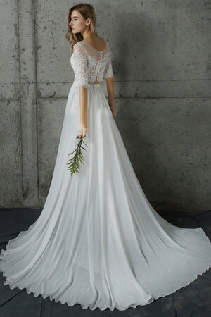 Sencillo Vestido de Novia de Botón de Atractivo de Diosa vestido de novia - Foto 1