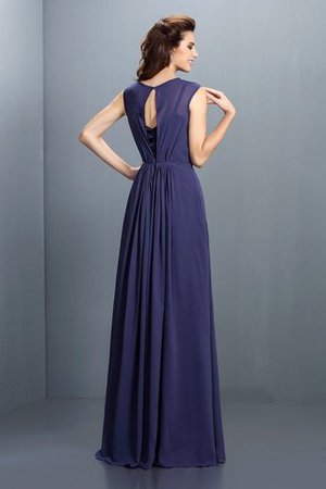 Robe demoiselle d'honneur longue avec chiffon au drapée de princesse ligne a - Photo 30