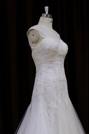 Clasico Vestido de Novia de Fuera de casa de Escote Corazón de Largo - Foto 4