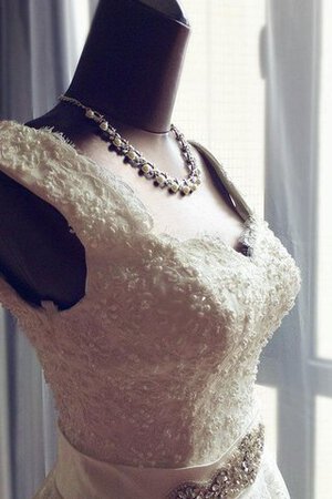 Elegante Vestido de Novia de Abalorio de Fajas con Cintas - Foto 2