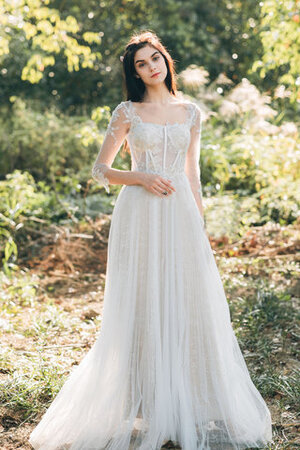 Robe de mariée en plein air textile en tulle splendide distinguee spécial - Photo 3