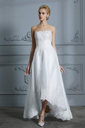 Abito da sposa moda all aperto assorbente con perline con ricamo particolare - Foto 1