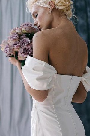 Abito da Sposa Fuori dalla spalla con Manica Corte sexy medievale moda Sirena - Foto 3