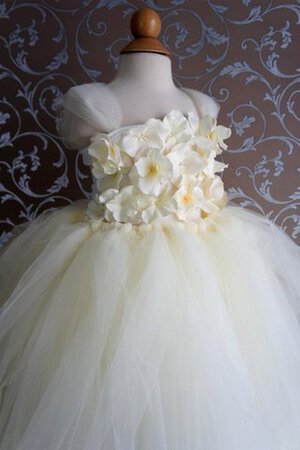 Robe de cortège enfant plissage ceinture avec fleurs longueru au niveau de sol avec gradins - Photo 3