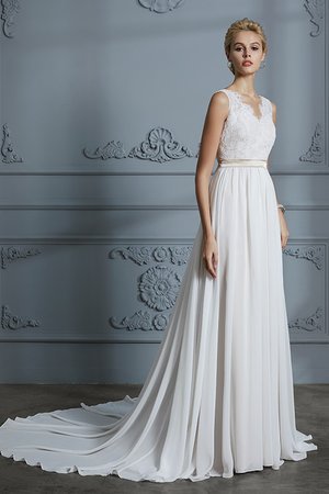 Robe de mariée séduisant broder longue facile naturel - Photo 6