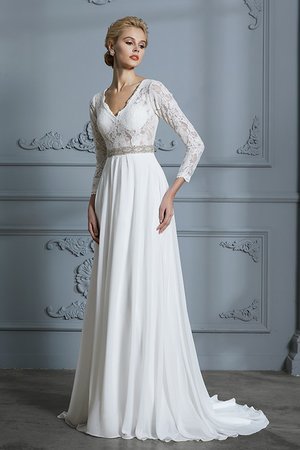 Robe de mariée au jardin de princesse pétillant plissé longue - Photo 6