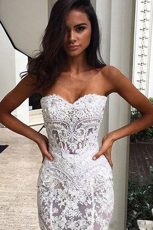 Robe de mariée glamour avec perle a plage moderne longue - Photo 2