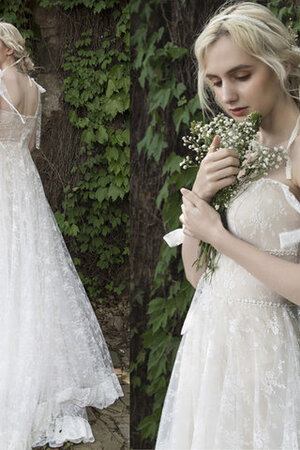 Abito da sposa favola naturale cuore largo bretelle pudica grazioso - Foto 4