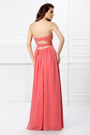 Robe de soirée sexy ligne a col en forme de cœur avec perle de princesse - Photo 2