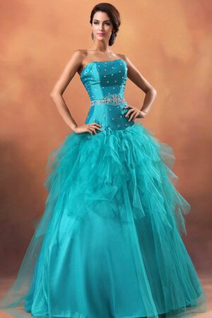 Robe de quinceanera de lotus avec perle de bustier - Photo 2