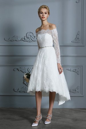 Robe de mariée fermeutre eclair splendide intemporel facile plissé - Photo 5