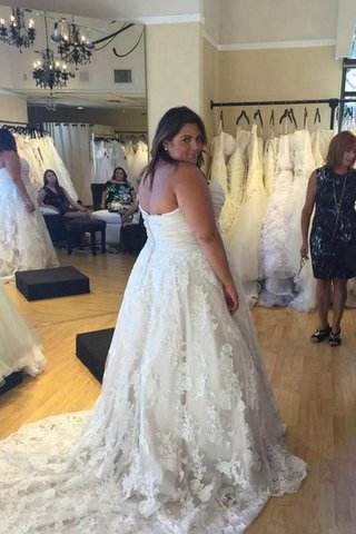 Vestido de Novia de Plisado de Cremallera de Volantes Adorno de Abalorio - Foto 2