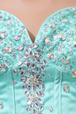 Abito Quinceanera A-Line Cuore Ball Gown con Perline in Tulle - Foto 3