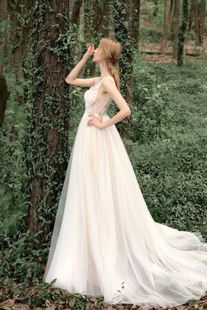 Abito da sposa pudica accattivante lunghi a terra in pizzo vintage - Foto 6