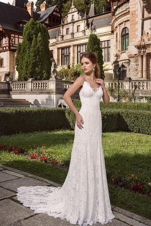 Abito da Sposa Elegante Conotta A Terra in pizzo sexy Formale E Informale - Foto 1