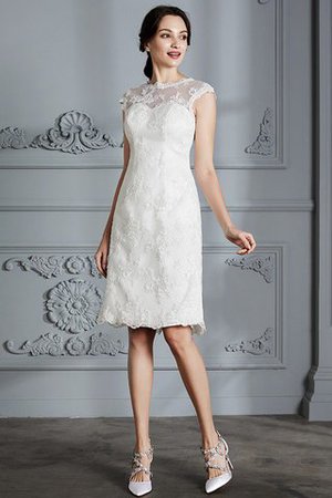 Robe de mariée bref simple au bord de la mer de princesse en satin - Photo 5