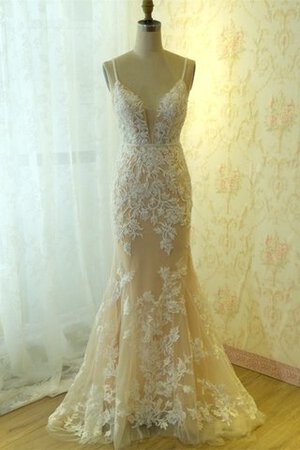 Robe de mariée en dentelle longueru au niveau de sol splendide longue modeste - Photo 1