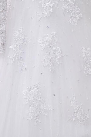 Spitze Satin Zauberhaft Prinzessin Legeres Brautkleid - Bild 7