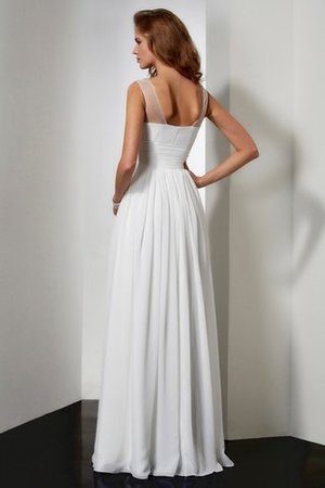 Robe de bal naturel longue de princesse avec perle a-ligne - Photo 2