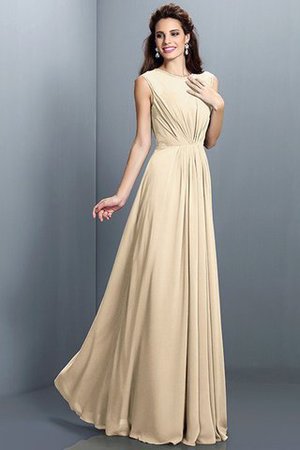 Robe demoiselle d'honneur longue avec chiffon au drapée de princesse ligne a - Photo 6