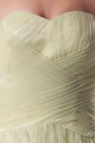 Duchesse-Linie A Linie gerüschtes Tüll plissiertes Quinceanera Kleid - Bild 2