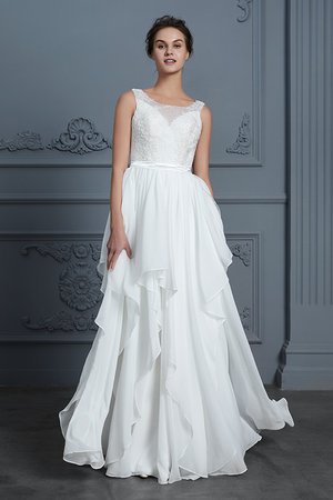 Robe de mariée gracieux formelle derniere tendance romantique serieuse - Photo 3