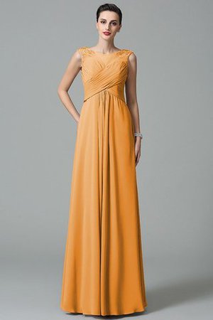 Robe demoiselle d'honneur longue jusqu'au sol de princesse avec chiffon ruché - Photo 20