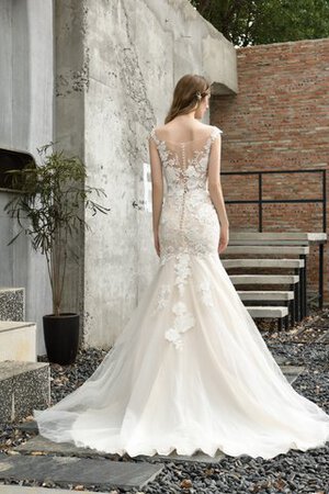 Abito da sposa all aperto lunghi cerniera moderno scintillante favola - Foto 2