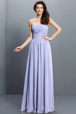 Robe demoiselle d'honneur plissé longue de princesse fermeutre eclair avec chiffon - Photo 17