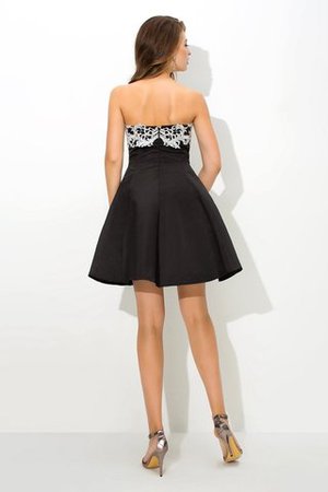 Robe de cocktail solennelle bref avec zip de princesse de bustier - Photo 2