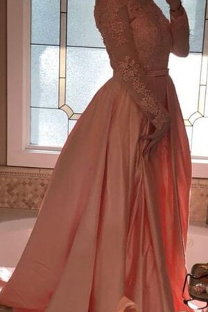 Robe de bal romantique chic nature vintage en satin - Photo 4