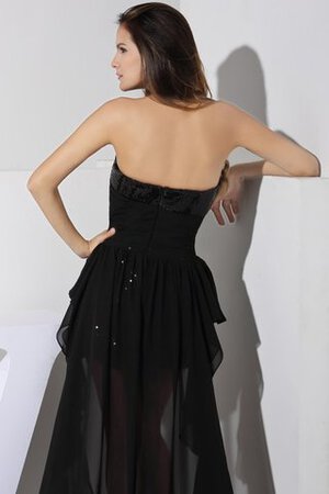 Robe de cocktail pailleté courte ruché de bustier - Photo 8