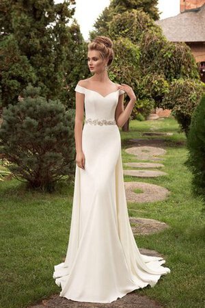 Robe de mariée elégant naturel facile v encolure en forme - Photo 2