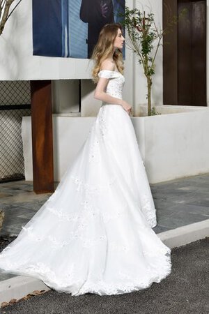 Elegante Vestido de Novia de Maravilloso de Fuera de casa de Largo - Foto 5