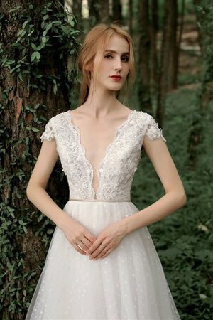 Abito da sposa moderno naturale lusso retro conservatore incantevole - Foto 6