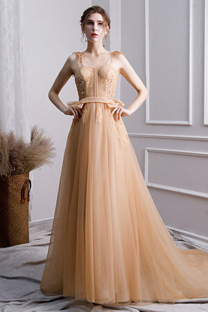 Robe de bal avec lacets fabuleux romantique longue delicat - Photo 1