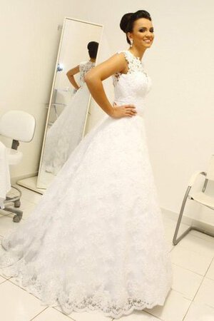 Abito da Sposa Elegante tradizionale Cerniera favola con Nastro con Bottone - Foto 3