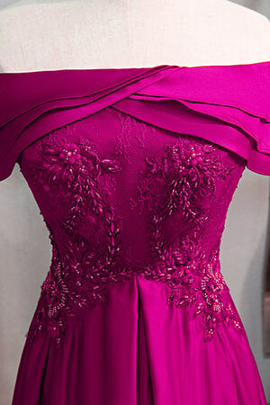 Robe de soirée d'empire en satin morden de bustier longue - Photo 3