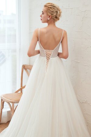 Robe de mariée salle interne magnifique avec décoration dentelle naturel longue - Photo 6