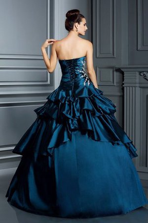 Robe de quinceanera avec sans manches de mode de bal de bustier cordon avec perle - Photo 2