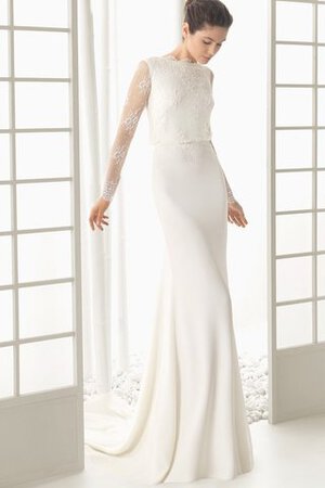 Abito da Sposa A Terra sensuale Semplice medievale Lungo Shiena Sheer - Foto 1