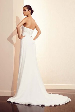 Elegante Vestido de Novia en Gasa de Apliques de Plisado - Foto 2