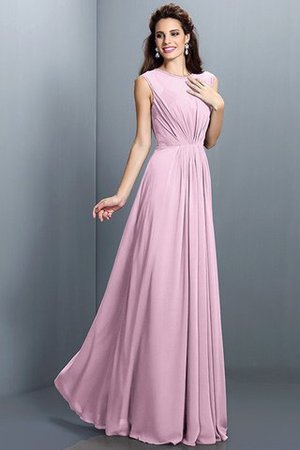 Robe demoiselle d'honneur longue avec chiffon au drapée de princesse ligne a - Photo 22