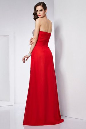 Robe de bal longue ligne a jusqu'au sol de princesse avec perle - Photo 2