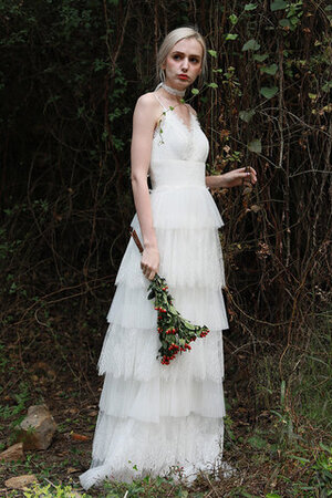 Robe de mariée avant-gardiste de lotus romantique formelle serieuse - Photo 1