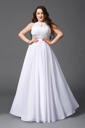 Vestido de Fiesta de Corte princesa de Imperio Cintura de Hasta el suelo de Joya - Foto 3