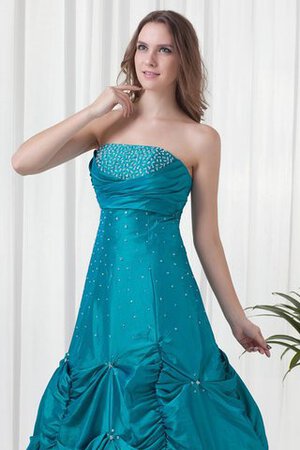 Robe de quinceanera avec perle ample ruché de bustier - Photo 3